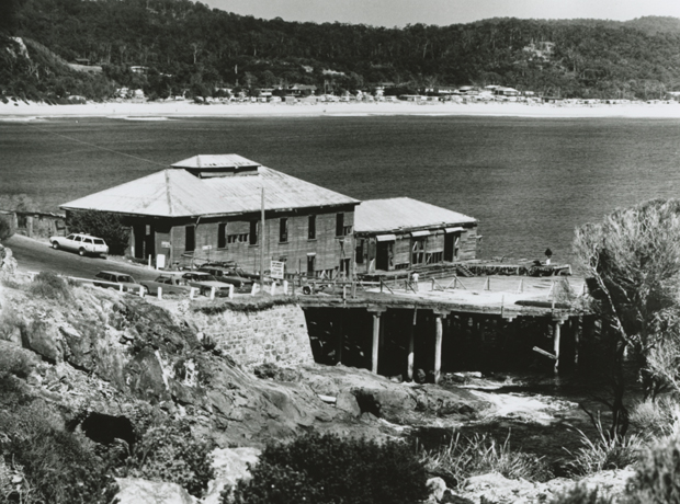 Tathra wharf prior to restoration