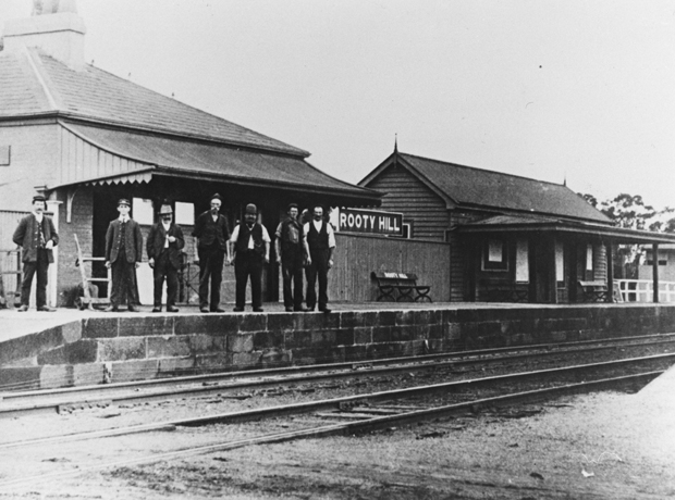 Rooty Hill station, 1862