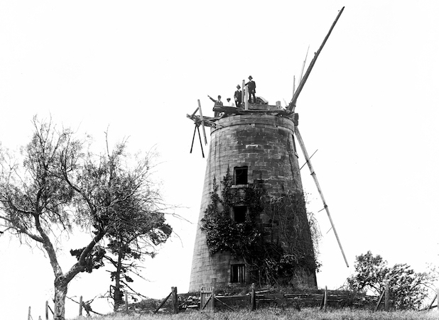 Thomas Rowe's Mt Gilead farm windmill, erected in the 1830s