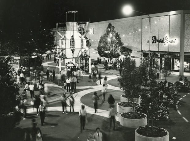 Monaro Mall in Civic Center 1963