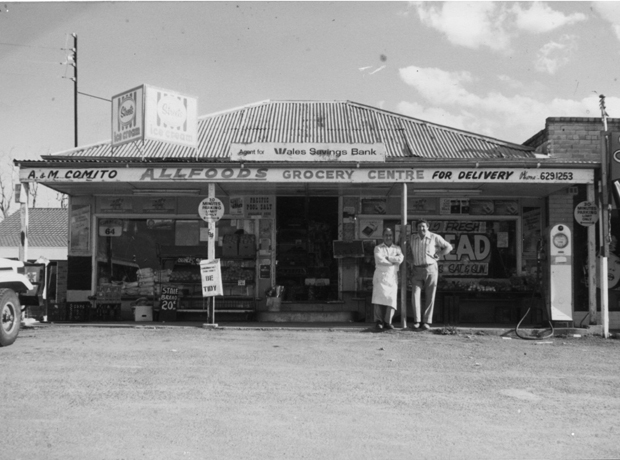 Kellyville's Store, owned by Tony and Maria Comito, 1950