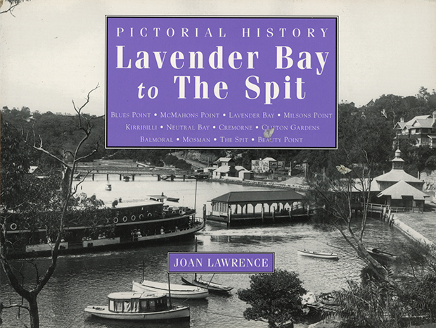 Lavender Bay to the Spit history book cover