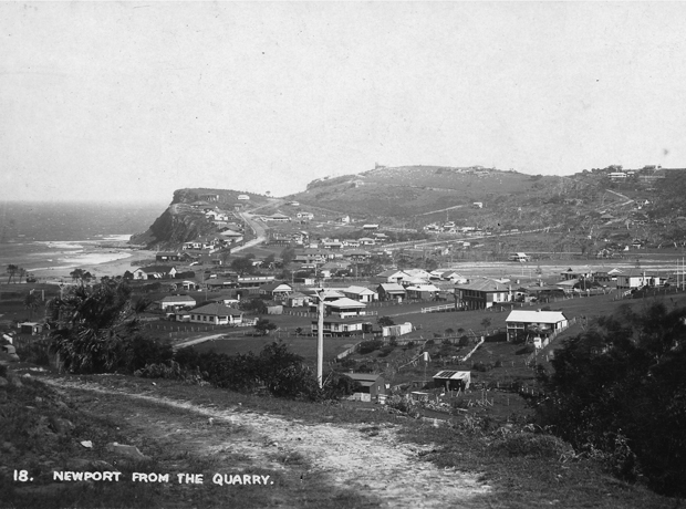 Newport from the quarry