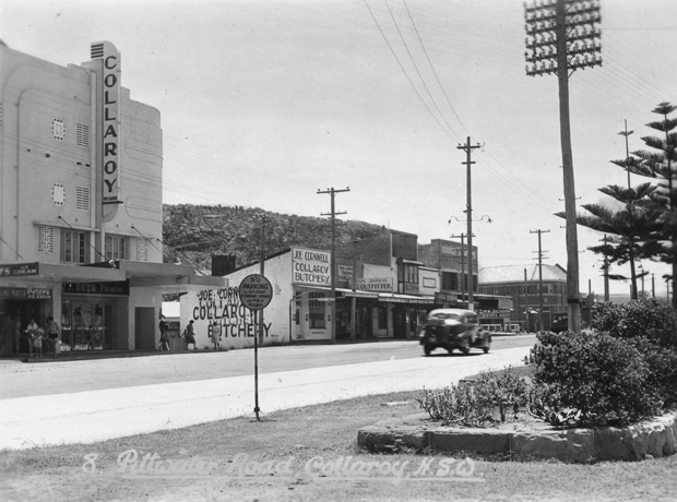 Collaroy Theatre when still lime green