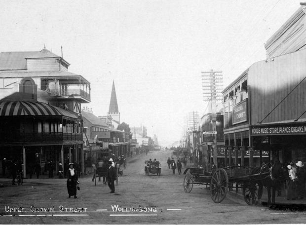 Crown Street looking east